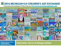 2016 Michigan 4-H Children's Art Exchange