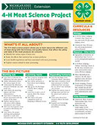 MI 4-H Meat Science Project Snapshot