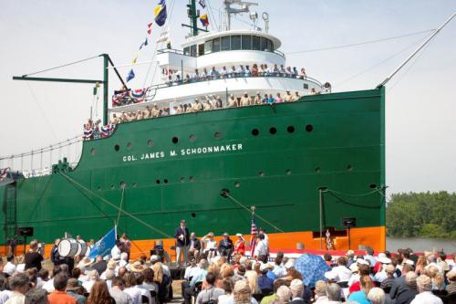 Photo of Great Lakes ship Schoonmaker