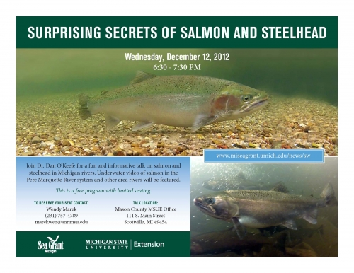 Salmon and Steelhead program announcement image.