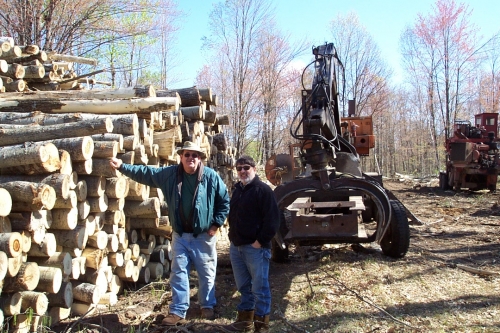 MSU Extension programming helps guide Clare County resident Howard Doss conduct a timber sale on his property