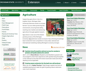 MSU Extension website