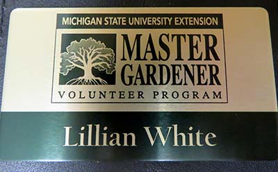 Master Gardener Gold Badge