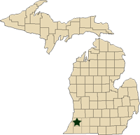 Southeast Michigan map location